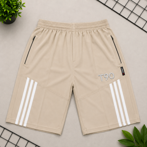 প্রিমিয়াম Micro China Stitch Fabric দিয়ে তৈরি T-90 Two-Quarter Sports Pant হালকা, আরামদায়ক এবং ব্যবহার উপযোগী। এতে রয়েছে স্টাইলিশ T-90 Logo এবং জিপার পকেট, যেখানে মোবাইল ও প্রয়োজনীয় ছোটখাটো জিনিস রাখা যায়।